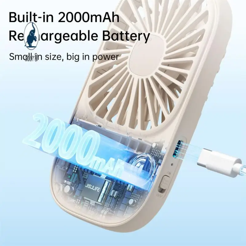 

Usb Rechargeable With Lanyard Fans Mini Handheld Fan Summer Desk Fan Portable Makeup Eyelash Fan With Anti Slip Pad