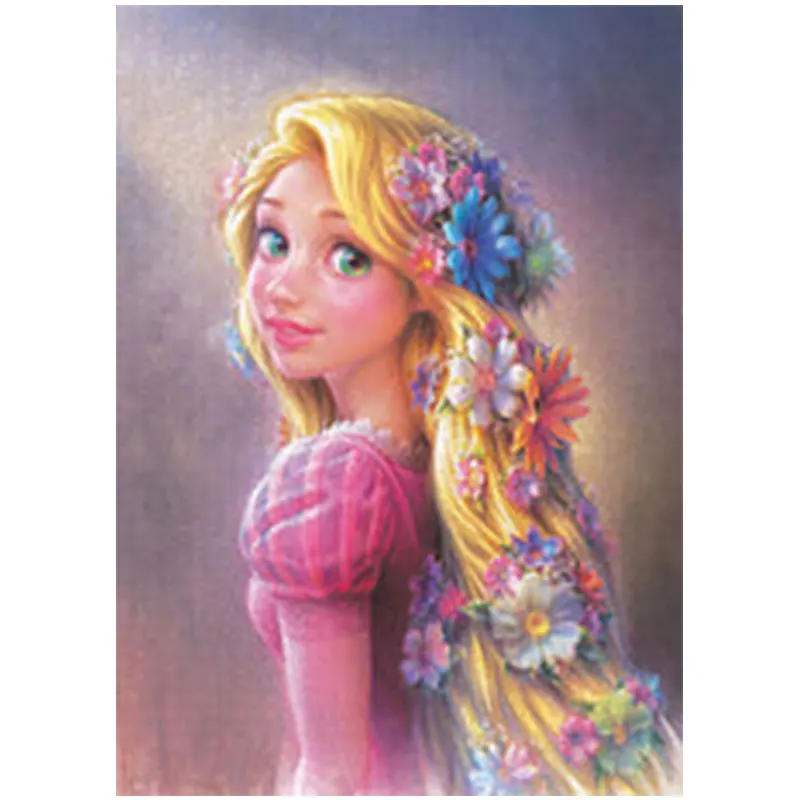 

Disney 5D DIY Cartoon Princess Diamond Painting Full Square/Round Drill Diamond Embroidery Cross Stitch Home Decor Gift