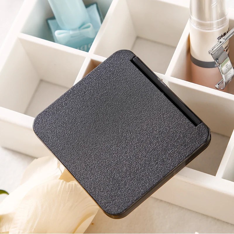 Складное зеркало для макияжа мини квадратное портативные ручные зеркала