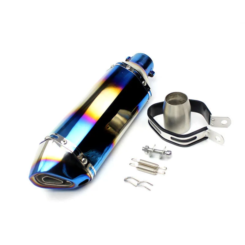 

51mm Motorcycle Accessories Exhaust Pipe Universal Modified Muffler Pipe Db Killer For Harley Honda Suzuki Kawasaki Chopper