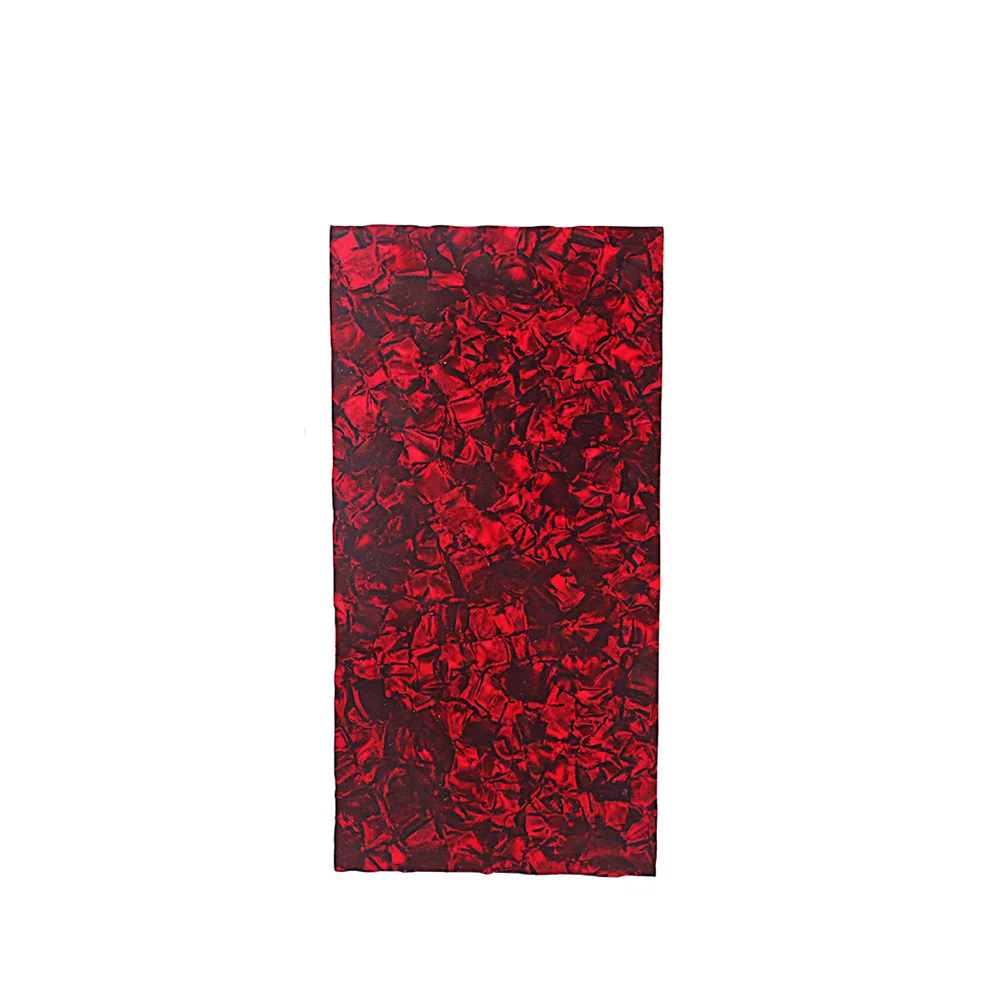 

Acoustic Guitar Scratch Plate Pickguard Sheet DIY Guitar Bass Pickguard Blank Pickguard Sheet GQ995 (Red) Accessories
