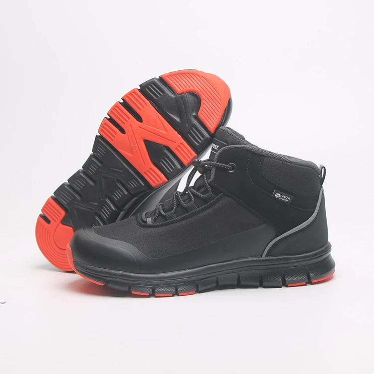 

Boys Light full waterproof hiking trecking boots Children outdoor shockproof anti-slip walking camping shoes Kids sports shoes