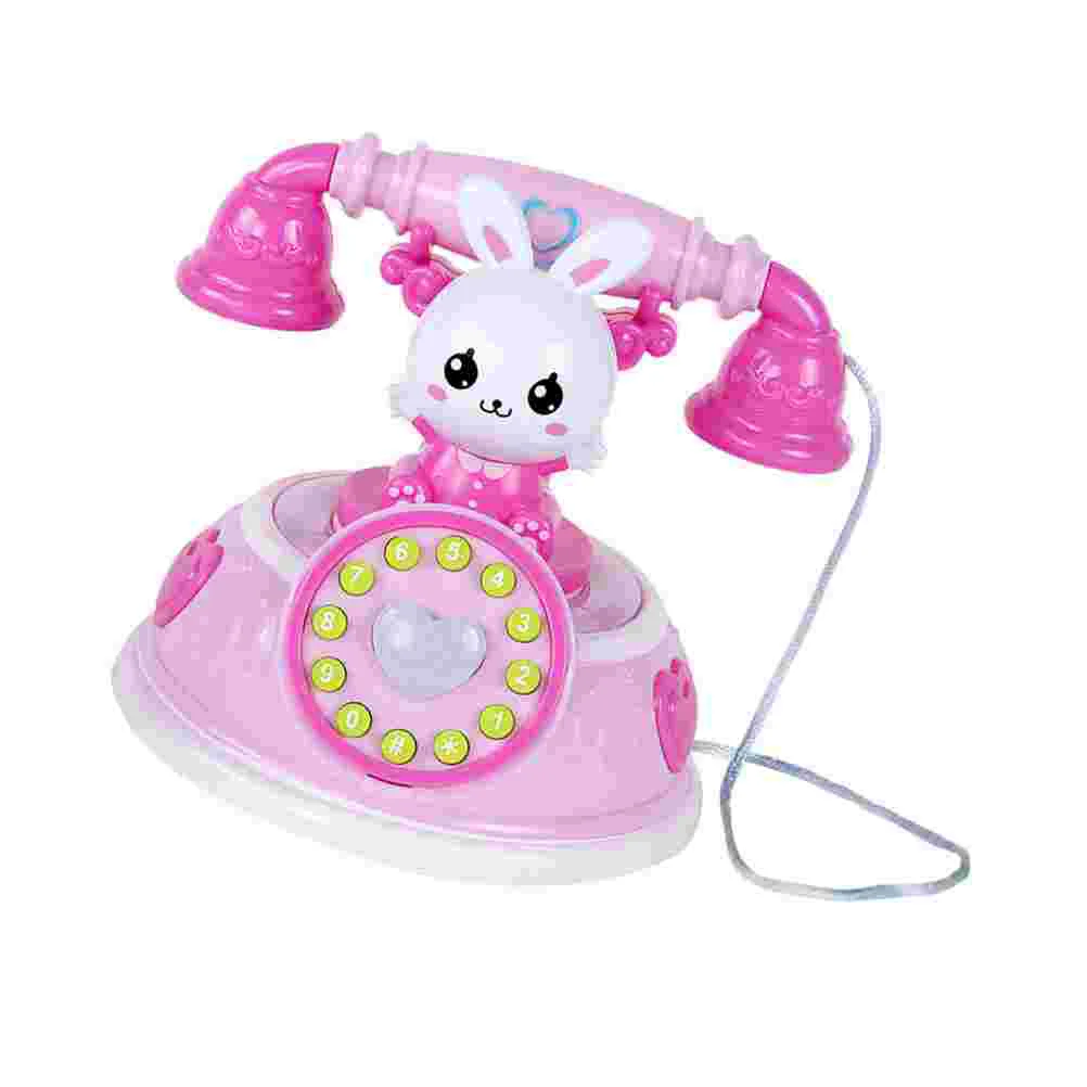 

Simulated Telephone Plaything Small Toy Girl Home Appliance Simulation Plastic Child Role-playing