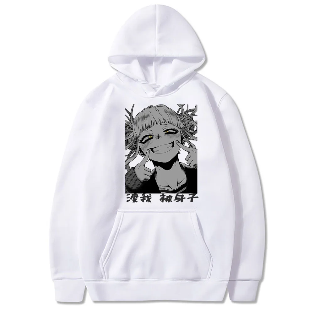 

Cosplay 2022 Japanese Anime My Hero Academia Himiko Toga Bakugou Katsuki Women Hoodie Sweatshirt Men Cotton Pullover Hoodies Cl