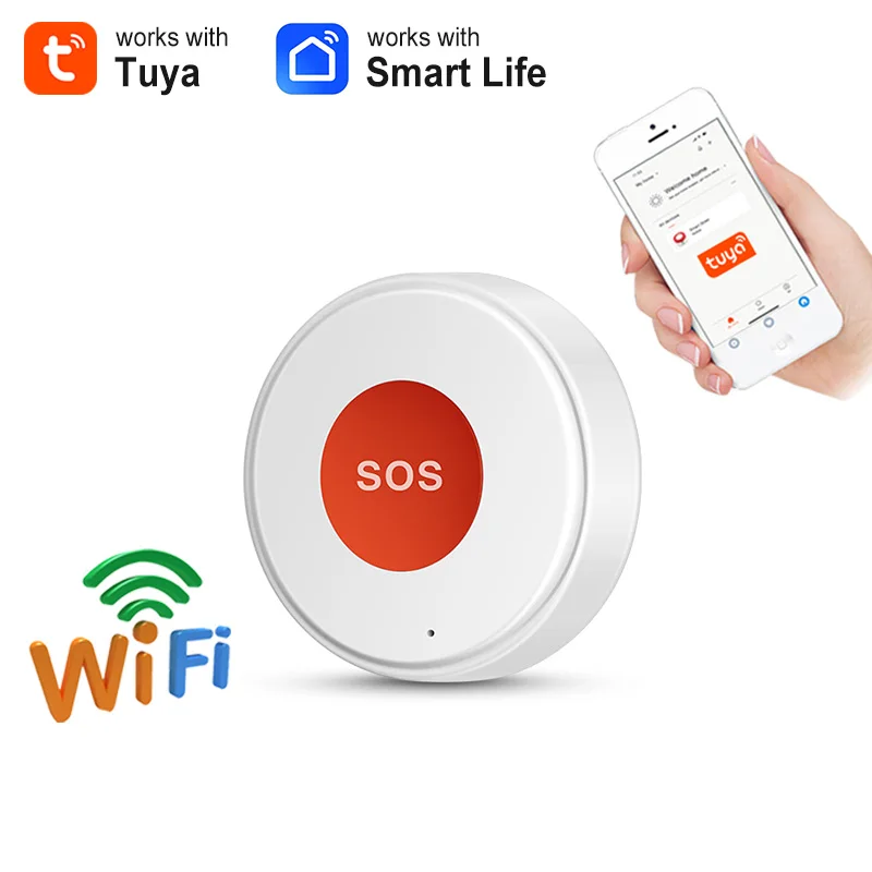 

SECUGARD Кнопка SOS Wi-Fi ER-SOS-W1