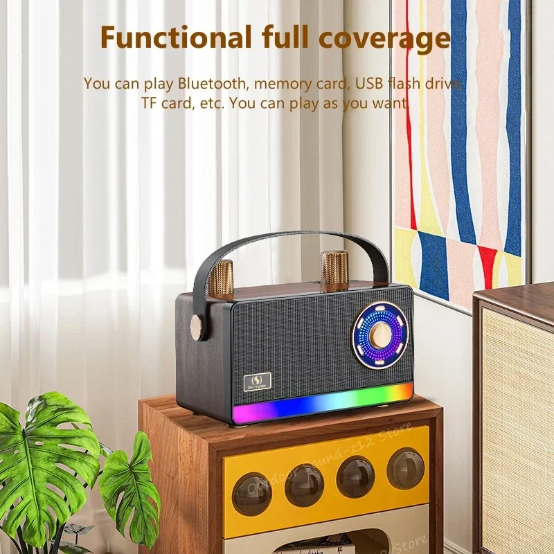 Мощный портативный Bluetooth-микрофон 100 Вт