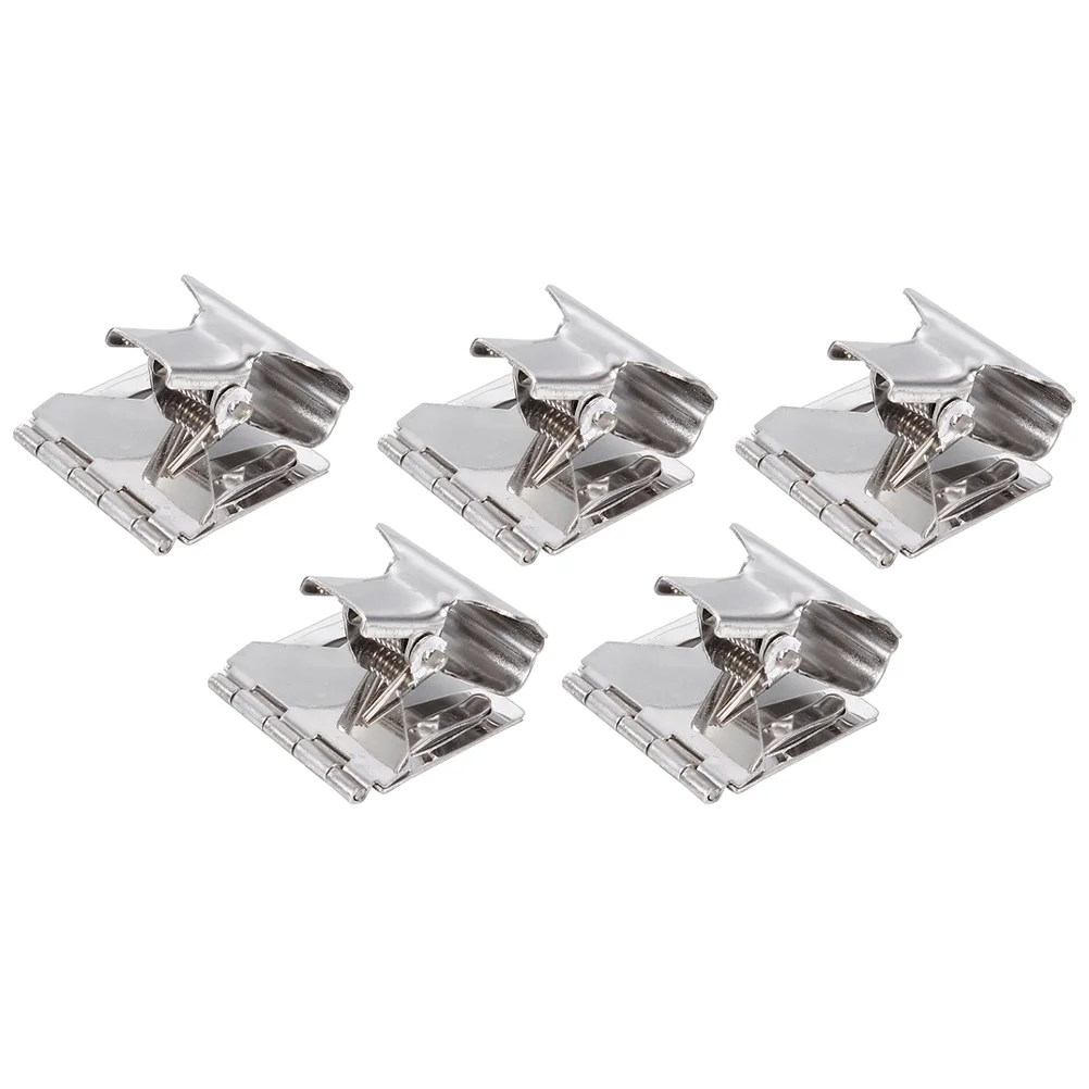 

5 Pcs Iron Price Tag Holders Supermarket Price Tag Clips Label Clips