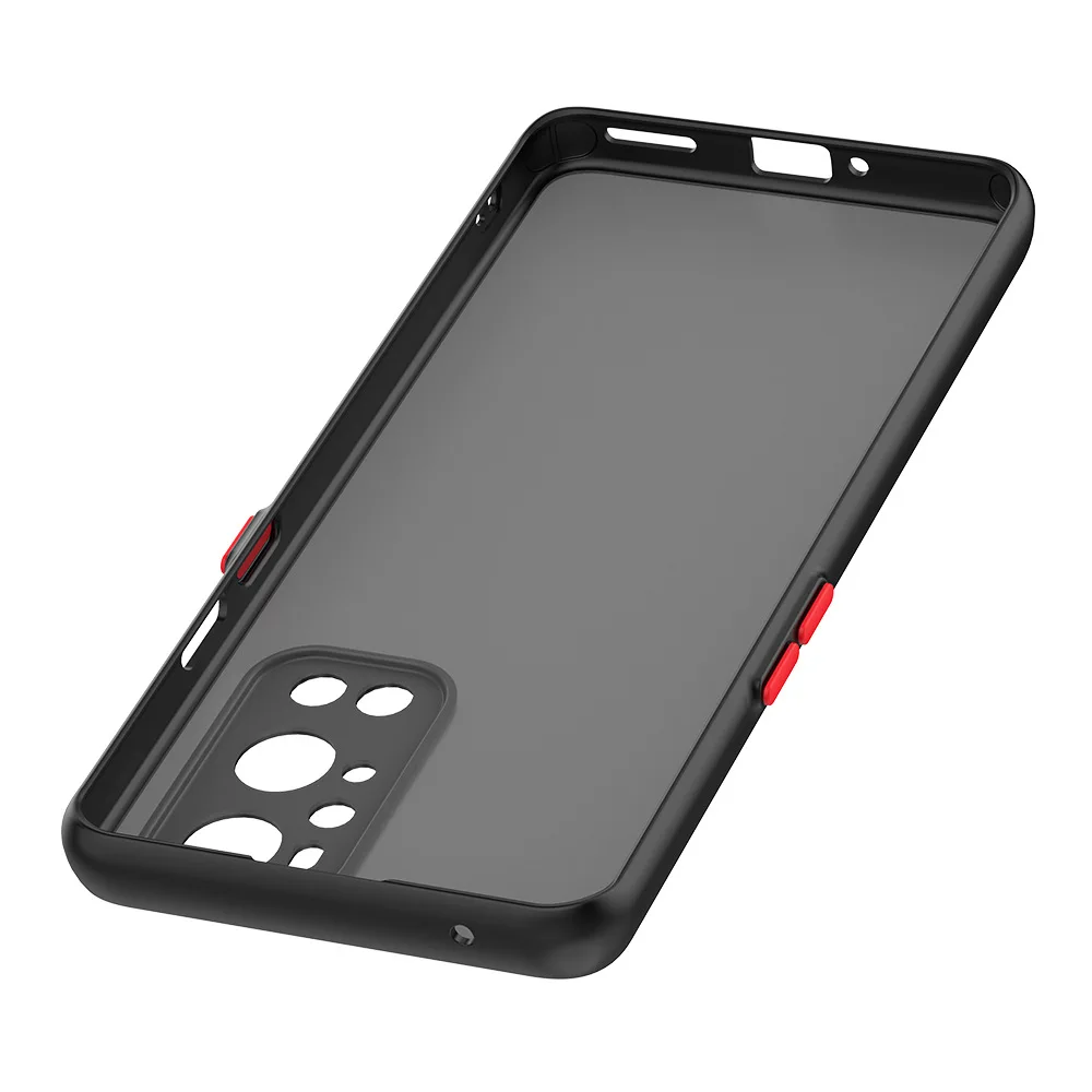 camera lens protection phone case for oneplus 9r 8t 7t pc matte translucent cover fon oneplus 9 8 7 pro soft tpu bumper case free global shipping