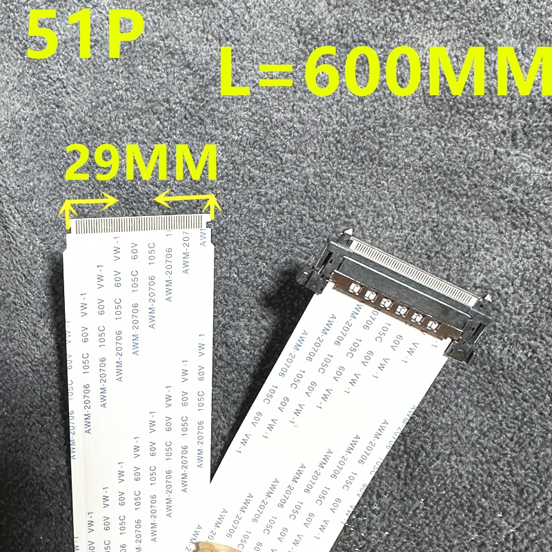Для Sony Sharp single card 4k V-by-one HD LCD TV screen line 51p29mm + 41P24MM подходит для FFC Гибкий плоский