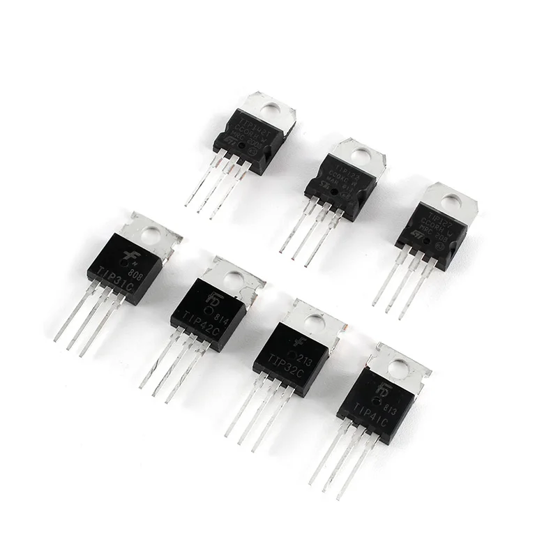 

35PCS TIP31C TIP32C TIP41C TIP42C TIP122 TIP127 TIP142 7 values Transistor Set,TIP31 TIP32 TIP41 TIP42 TO-220 Assortment Kit