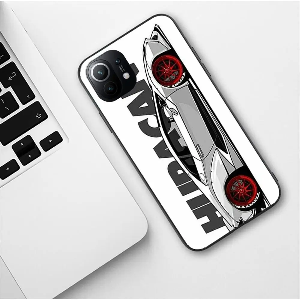 Japan JDM Nissan Sports Car Phone Case for Xiaomi 13 12 11T 9 11 10C 9T 8 9SE 11i Lite Ultra Note10 Poco F3 M4 M3 Pro Soft Cover