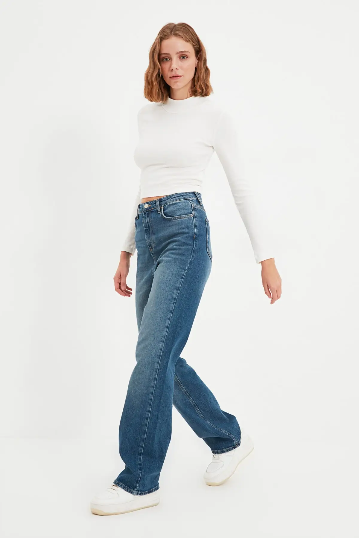 

Trendyol High Bel 90's Wide Leg Jeans TWOAW22JE0907
