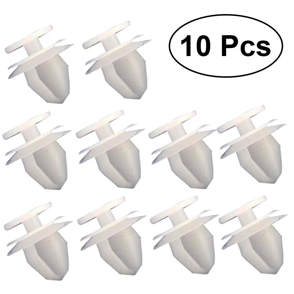 

10pcs Plastic Car Clip Fastener Car Bumper Push Clip Car Push Clip