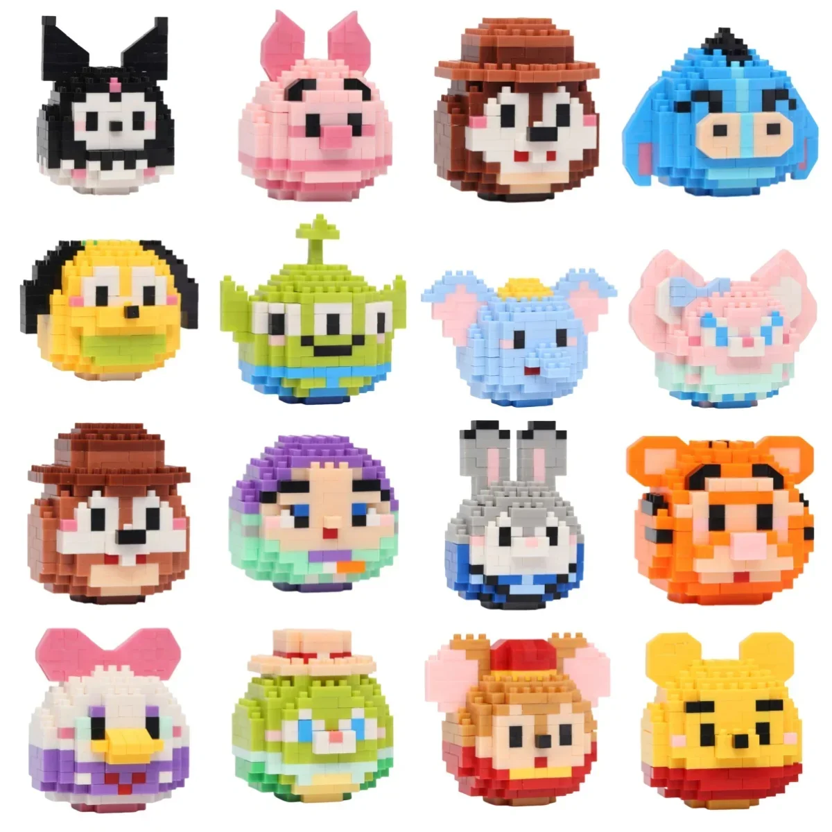 Disney 108 стиль стежка LinaBell Hello Kitty строительные блоки мультяшные фигурки принцессы