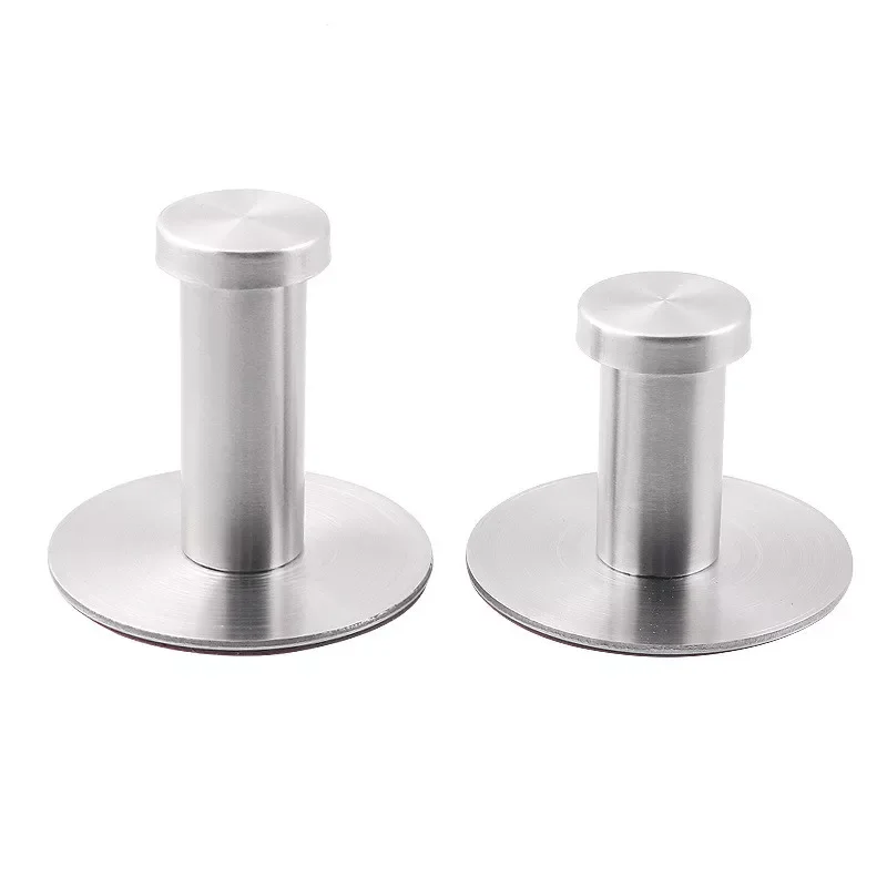 

Heavy Duty Stainless Steel Hook Self Adhesive Hook Kitchen Bathroom Wall Door Hook Key Holder Rack Clothes Towel Hanger