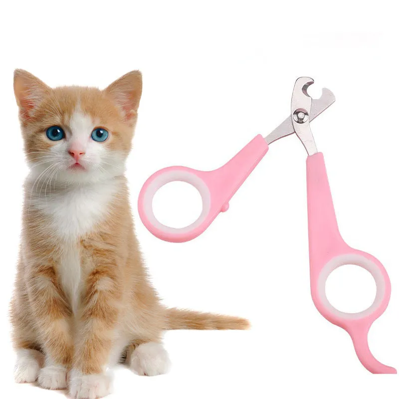 

Cat Nail Clippers Stainless Steel Cat Nail Clipper Toe Claw Scissors for Cats Grooming Professional Dogs Nailclippers Clean Tool