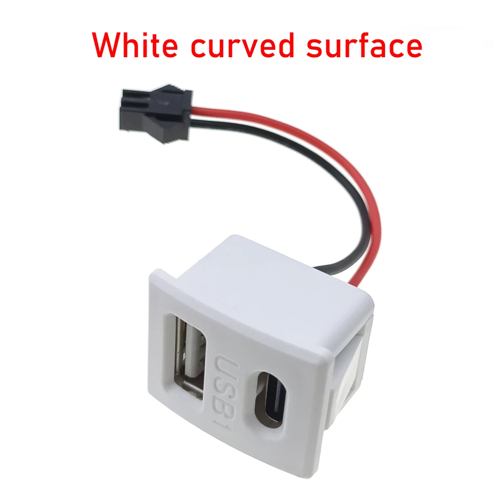 

Розетка HBXINTAO двухслойная USB Type-C и USB