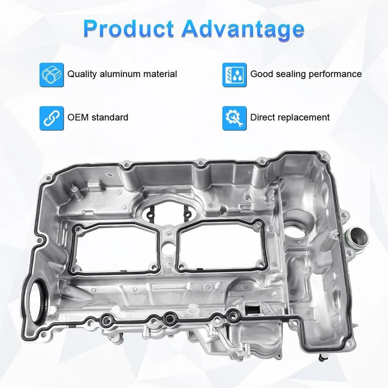 Алюминиевая крышка клапана N20 для BMW 228i 320i 328i 428i 528i X3 X4 X5 X1 Z4 2.0L L4 11127588412