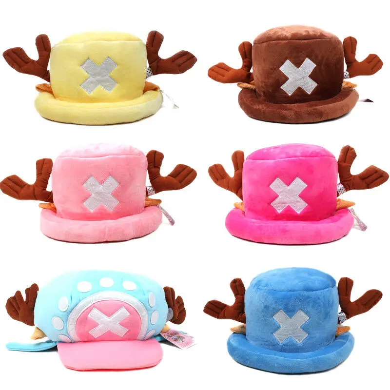 

Забавные шапки Аниме One Piece Tonychopper 2 года спустя шапка японский мультфильм косплей плюшевая зимняя шапка женские подарки подарок на Хэллоуин