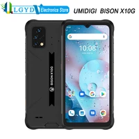 UMIDIGI BISON X10G Global Version Rugged Phone 4GB RAM 32GB 64GB ROM IP68 Waterproof 6 53 Android UMS312 T310 Quad Core
