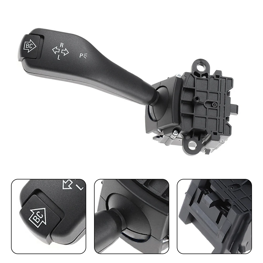 

Car Switch 61318363668 Black Direct Replacement Durable Easy To Install For BMW Plastic Simple Design Brand New