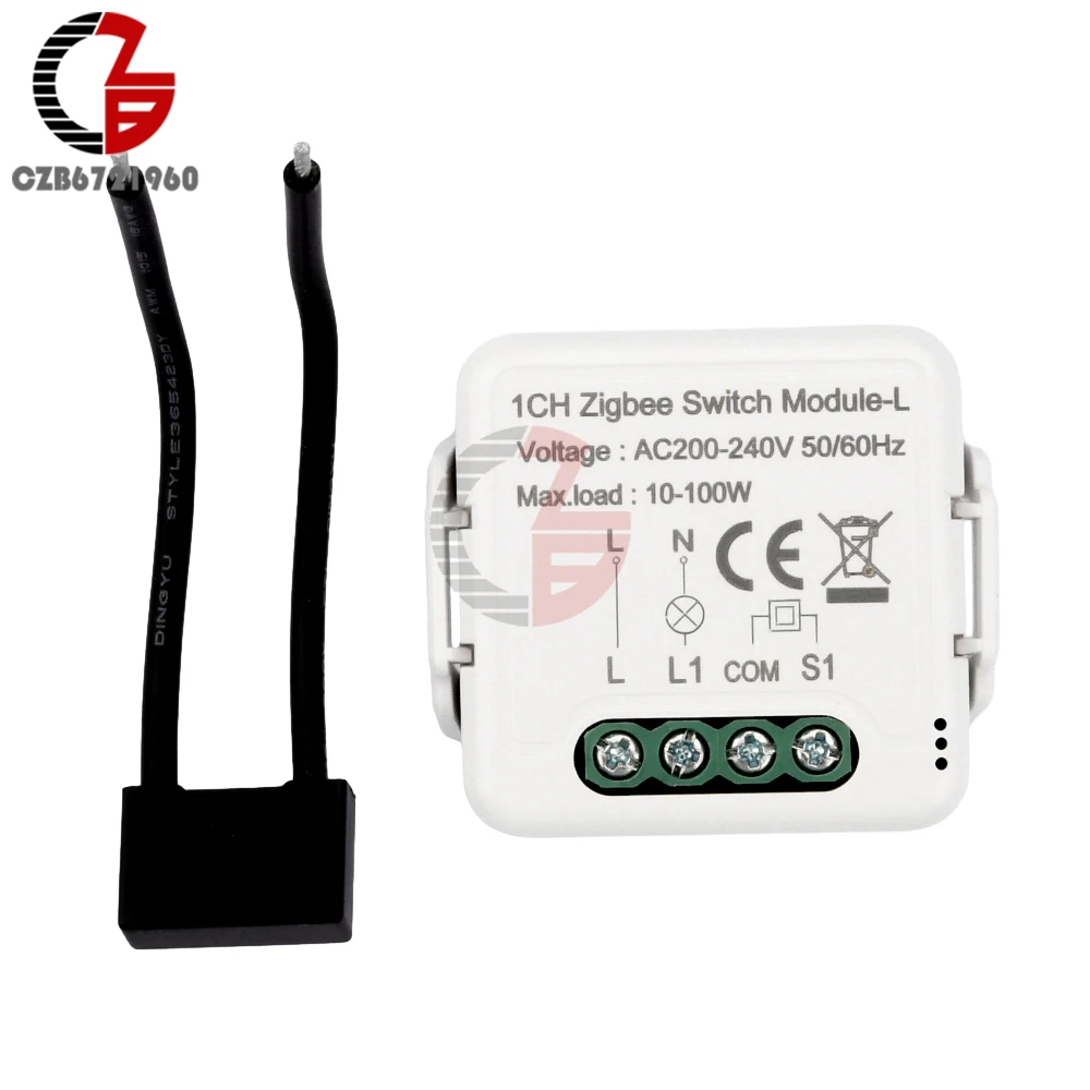 

Умный модуль переключателя для ZigBee 3,0, без нейтрального провода