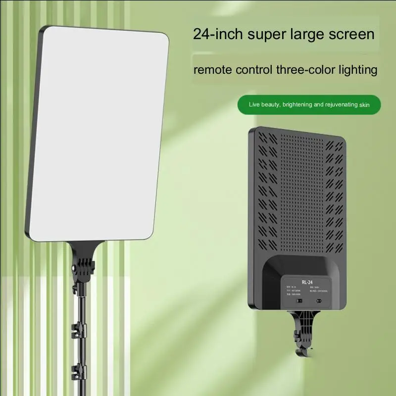

Led Photo Fill Light 19/24 Inch Portable Studio Lights for Photoshoot Photography Lighting for Video Recording Streaming Filming