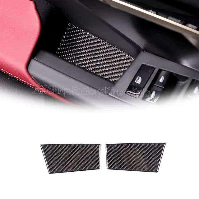 

Для BMW 5 серии G60 2024 + мягкий ящик для хранения дверей автомобиля из углеродного волокна, накладка на слот, наклейка, защита, аксессуары для салона автомобиля