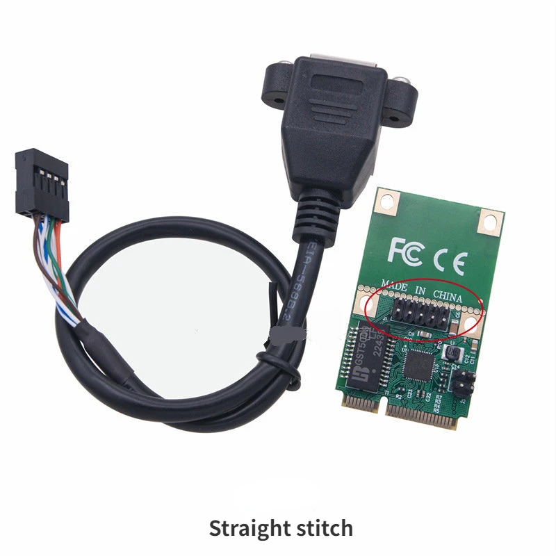 Фото Сетевые карты Mini PCIE, сетевая карта 1000 Мбит/с, Gigabit Ethernet RJ45, сетевой адаптер для ПК RTL8111F №5