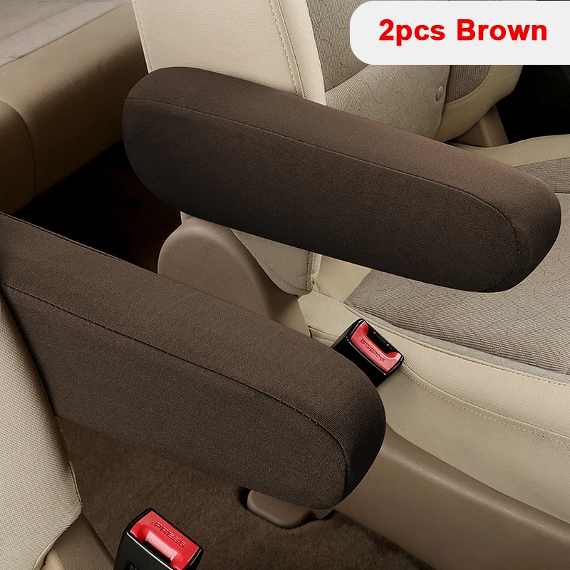 

Универсальный чехол на подлокотник для автомобильного сиденья, мягкая удобная эластичная ткань, внутренний подлокотник для автомобиля, пыленепроницаемый защитный чехол для подлокотника для рук