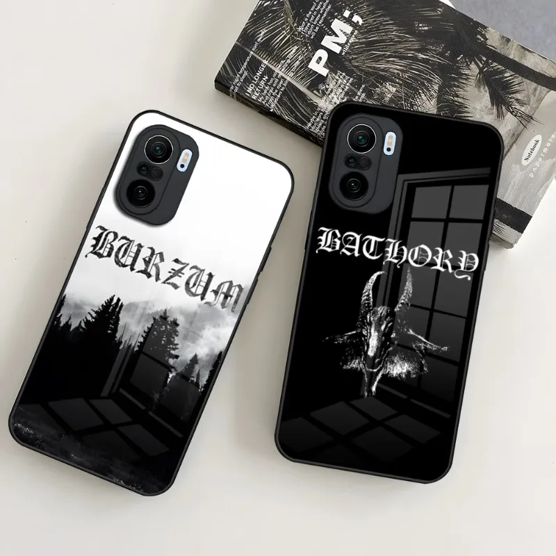 Чехол для телефона Burzum Filosofem BRZM, стеклянный для Xiaomi 13 11 12X 11T 10 12Pro Lite Poco F3 Redmi Note 10 9 8 Pro 9T 9A X3Pro Coque