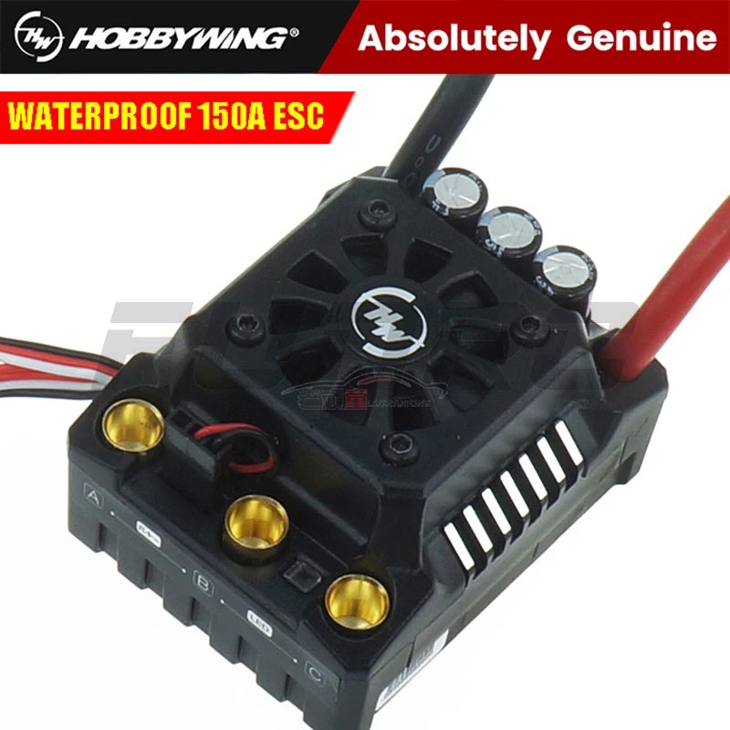 

Щеточный электронный регулятор скорости Hobbywing EZRUN MAX8 V3 150A Водонепроницаемый бесщеточный ESC Скорость контроллер для RC автомобиль 1/8 E-REVO на вы...