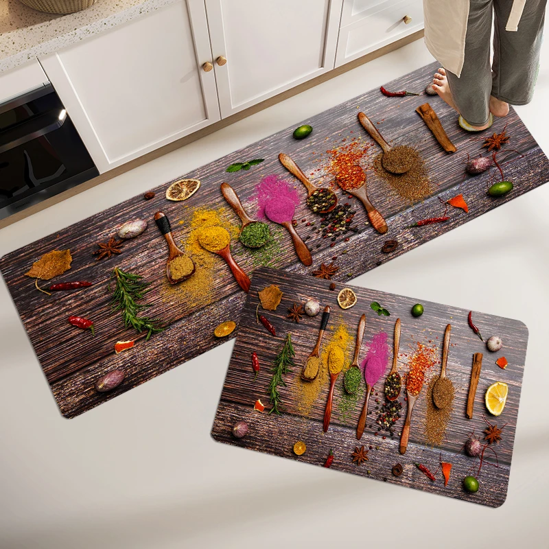 Пряности для кухни ковер нескользящий коврик ног дома гостиной спальни входной