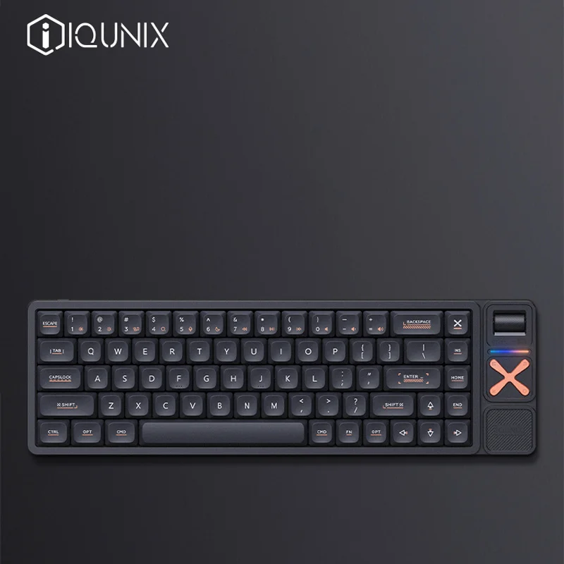 Клавиатура IQUNIX MG65 pro Механическая с низкой осью беспроводная тремя режимами и 68