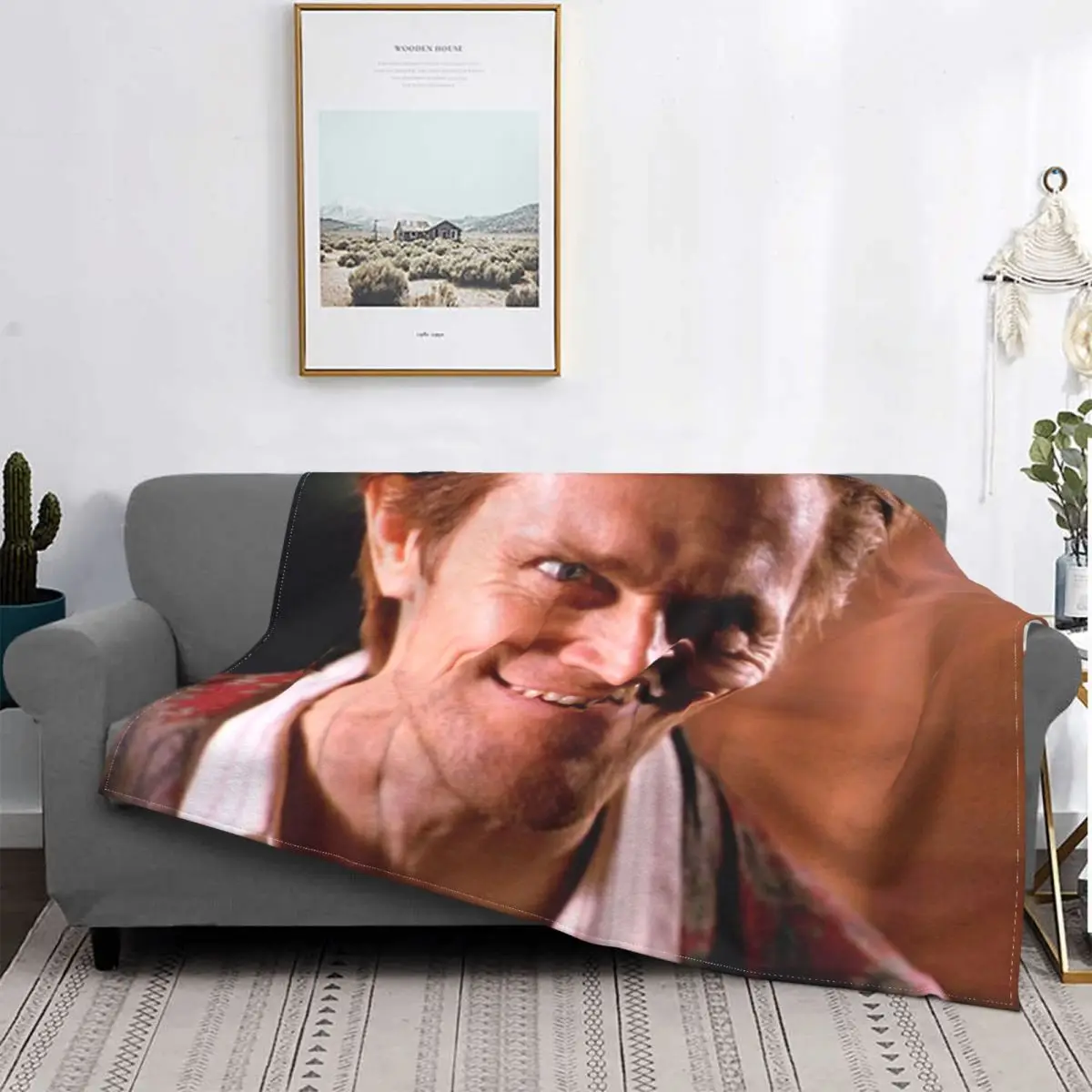 Ультрамягкое Флисовое одеяло Willem Is Happy