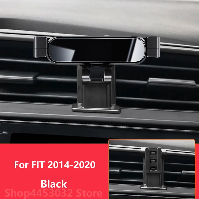 

Автомобильный держатель для Honda Fit 2020 - 2014 Life 2022, вращающийся кронштейн для GPS-навигатора, поддержка аксессуаров, 3 цвета