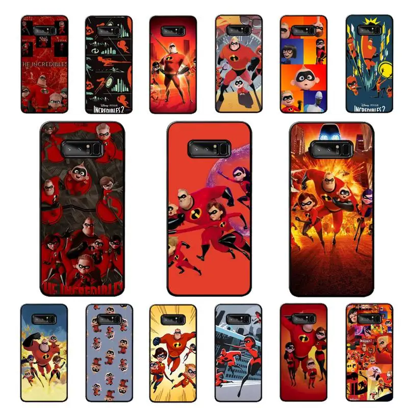 

Disney The Incredibles Phone Case for Samsung Note 5 7 8 9 10 20 pro plus lite ultra A21 12 02
