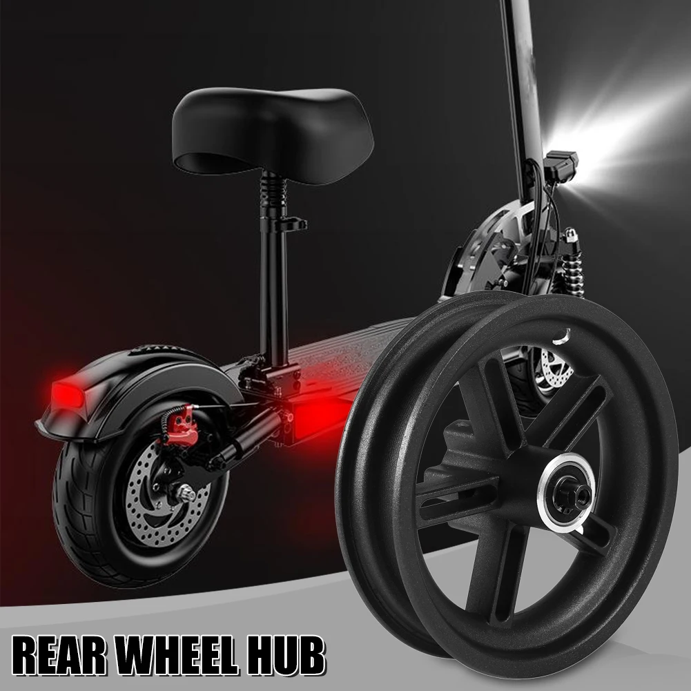 

8.5 in Electric Scooter Rear Wheel Hub with Bearings Aluminium Alloy Rear Wheel Hub Repair Spare Replacement for Xiaomi M365PRO