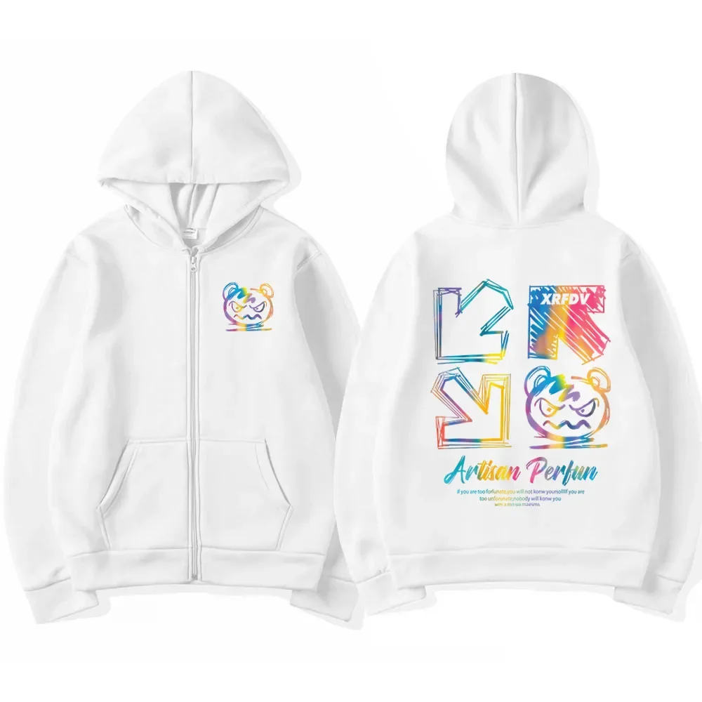 Новые мужские толстовки на молнии с флисовой подкладкой в Корейском стиле модные