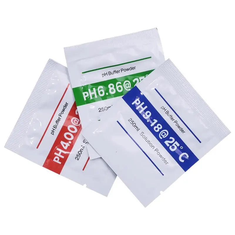 

PH Meter Buffer Solution Powder Safe And Non-Toxic PH Meter Calibration Powder Convenient And Individually Packaged PH Powder