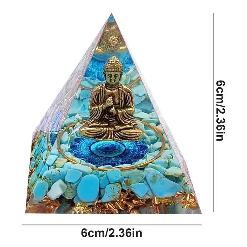 Хрустальная фигурка Будды