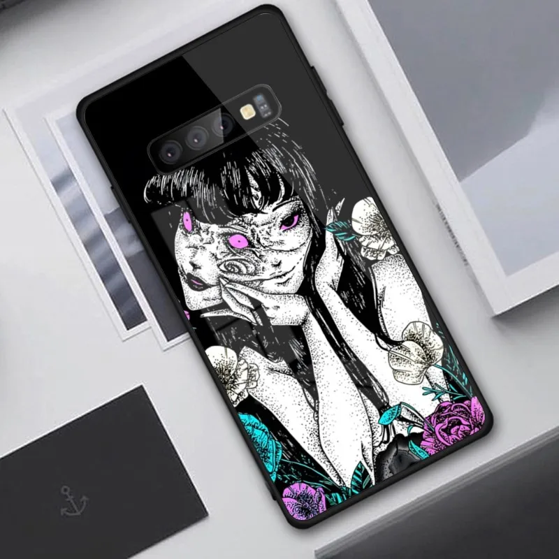 Фото Чехол для телефона Junji Ito с ужасами и планшетом для Samung A32 A51 A52 NOTE 10 20 S10 S20 S21 S22 Pro №3