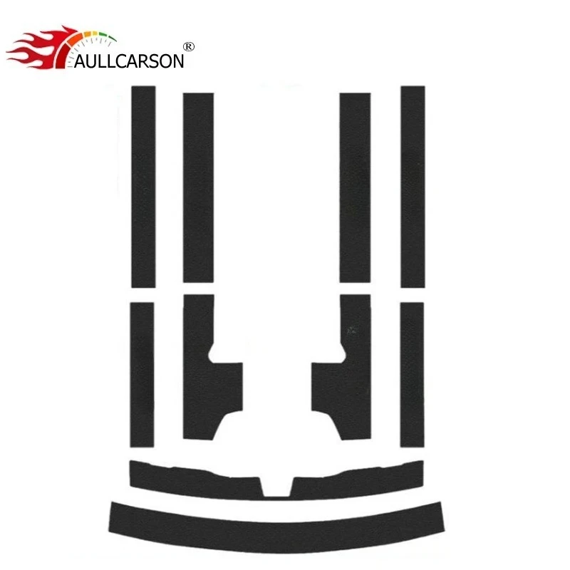 

Для GWM Haval M6 2024 2025 кожаные наклейки на порог автомобиля, защитная пластина, порог заднего бампера, аксессуары для багажника, 10 шт.