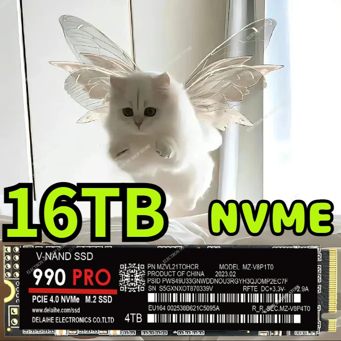 

New 2023 Internal Solid State Drive Hard Disk SSD 990 4TB 2TB 1TB 8TB 512GB SSD Drive Hard Disk for Laptop Microcomputer Desktop