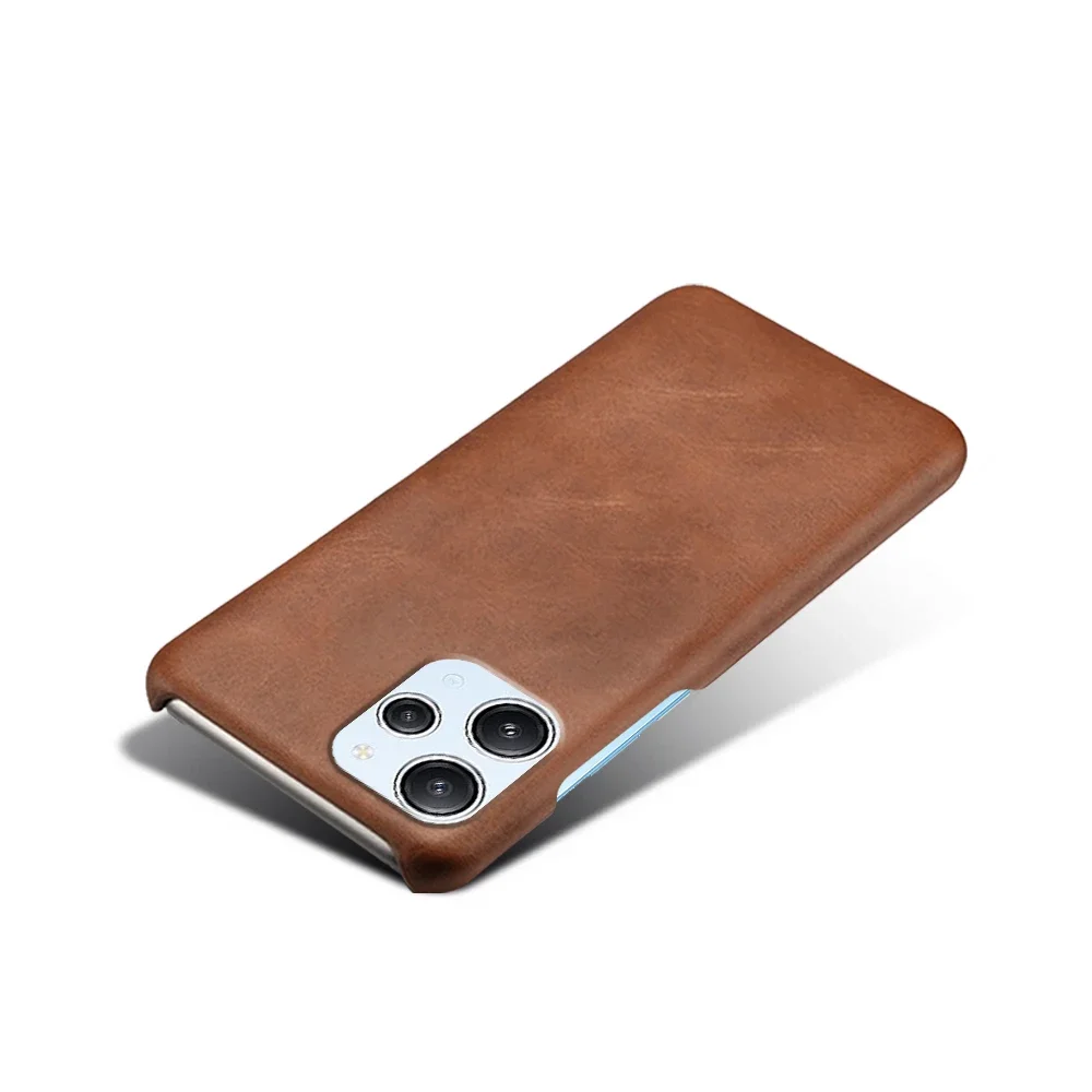 Роскошный тонкий кожаный деловой чехол для Redmi 12 4G Redmi12 6 79 дюйма 23053RN02A 23053RN02Y 23053RN02I