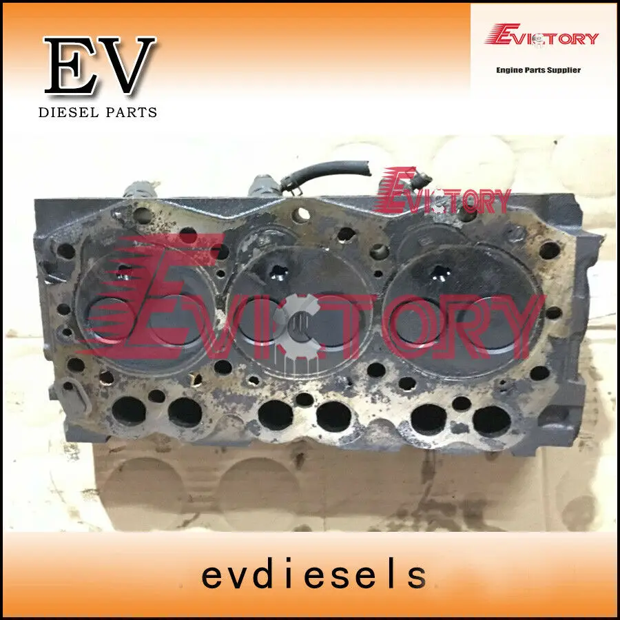 Для YANMAR 3TN66E 3D66E 3TNE66 головка цилиндра в сборе + капитальная прокладка поршень