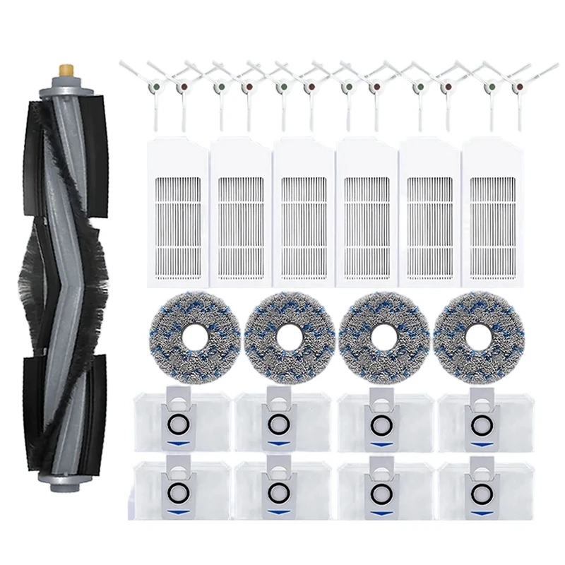 

Vacuum Cleaner Robot Filter Side Brush Cleaning Cloth Spare Parts Dust Box Accessories For Ecovacs Deebot T10 TURBO