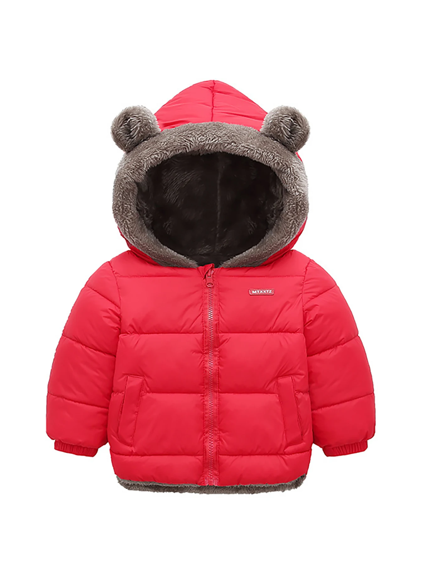 Зимняя куртка двухстороннее пушистое теплое пальто детские куртки с