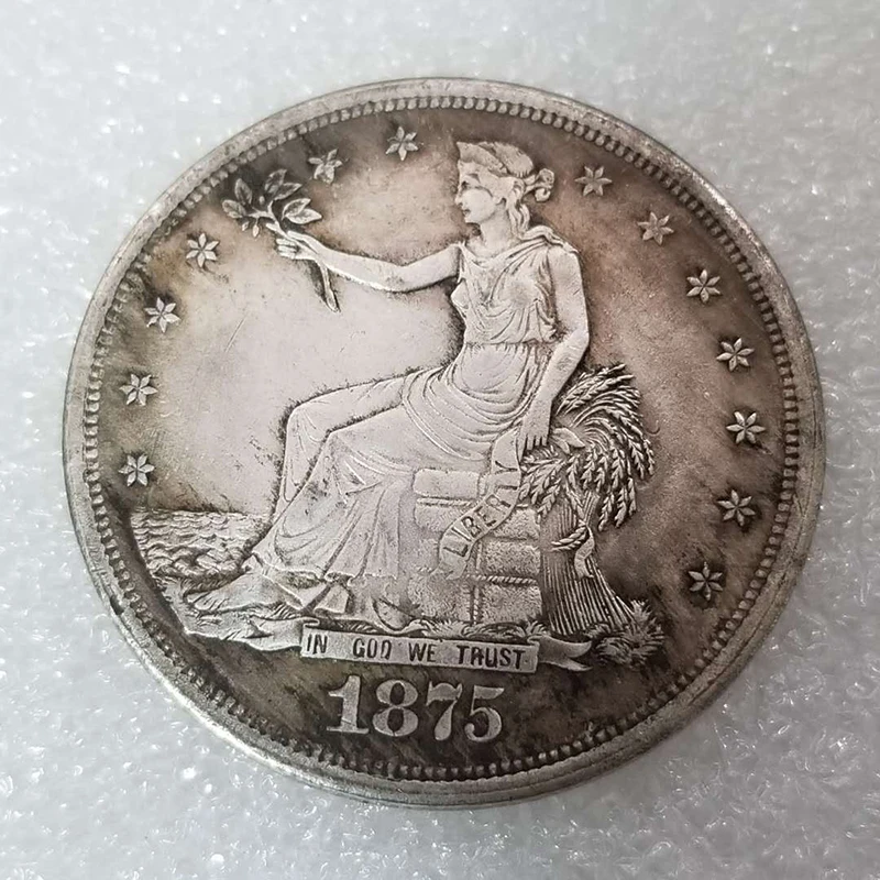 1 шт. реплика ремесел американский S сидит на цветке зарубежные памятные монеты