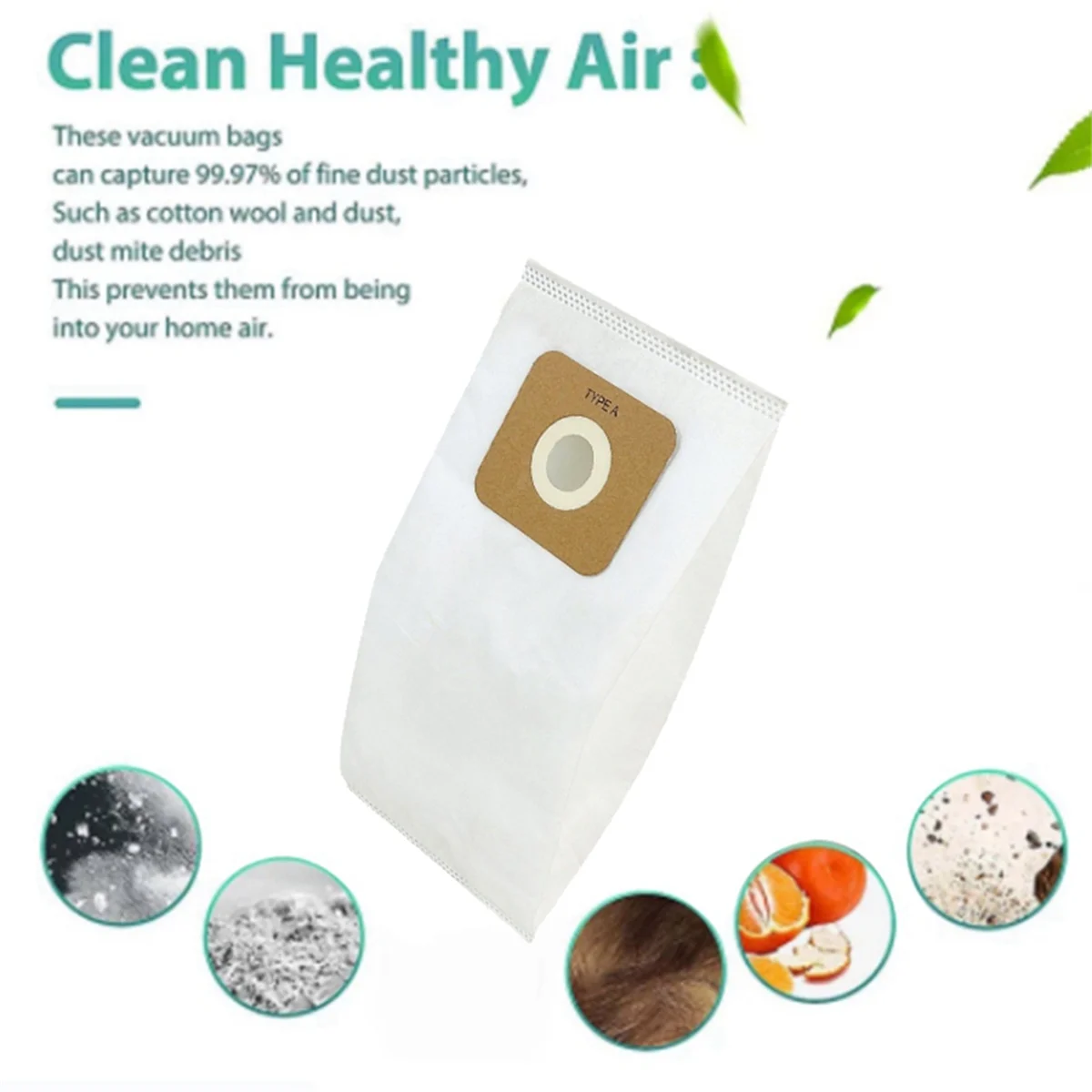 10 шт. мешки для пыли Riccar типа A